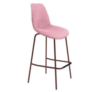 Барный стул SHT-ST29-С22 / SHT-S29P (розовый зефир/медный металлик) в Коврове