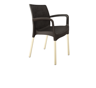 Обеденный стул SHT-ST68/S424 (черно-коричневый/ваниль) в Коврове