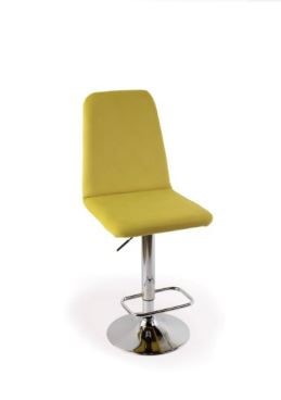 Обеденный стул В-630 каркас барный хром, велюр - мазерати олива во Владимире - изображение