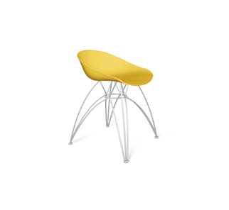 Обеденный стул SHT-ST19/S112 (желтый/хром лак) в Коврове