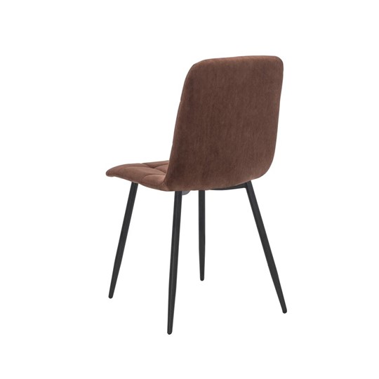 Обеденный стул Leset Скай (Металл черный/велюр Шоколад) в Коврове - изображение 3