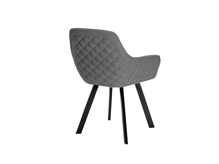 Обеденный стул 248 Поворотный, Микровелюр Z28 Темно-серый/черный в Коврове - изображение 2
