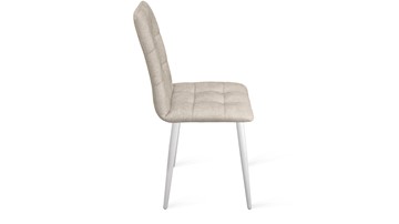 Обеденный стул Аспен К1С (Белый матовый/Микровелюр Duna Brilliant) в Коврове - предосмотр 1