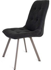 Кухонный стул Бакарди, ноги мокко прямоугольные 1-Q3015/велюр T180 Горький шоколад в Коврове