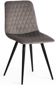 Обеденный стул CHILLY X (mod.7096) 45х53х88 серый barkhat 26/черный арт.15552 в Коврове