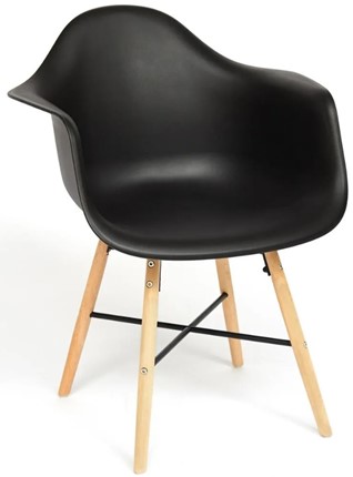 Кресло CINDY (EAMES) (mod. 919) 60х62х79 черный арт.19050 в Коврове - изображение