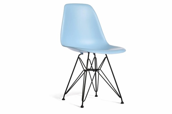 Кухонный стул DSL 110 Black (голубой) во Владимире - изображение