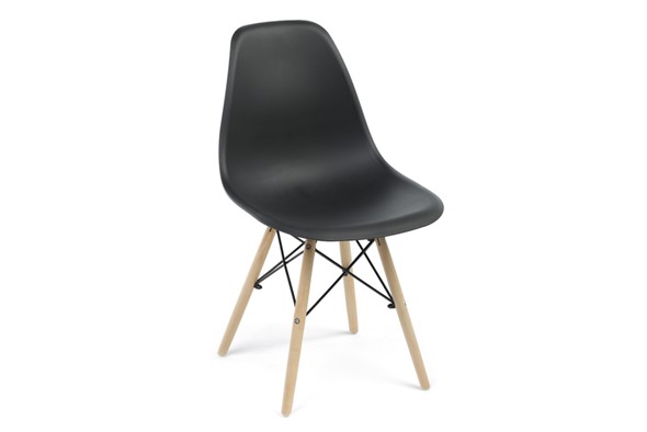 Обеденный стул DSL 110 Wood (черный) в Коврове - изображение