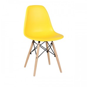 Кухонный стул EAMES DSW WX-503 PP-пластик желтый во Владимире