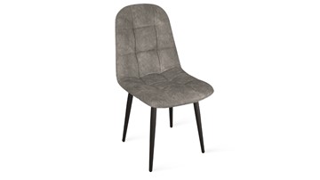 Обеденный стул Райс К1С (Черный муар/Микровелюр Wellmart Latte) в Коврове