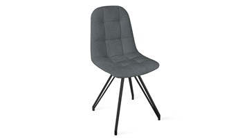 Обеденный стул Райс К4 (Черный муар/Микровелюр Jercy Graphite) в Коврове