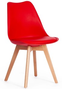 Кухонный стул TULIP (mod. 73) 48,5х52,5х83 красный арт.14208 во Владимире