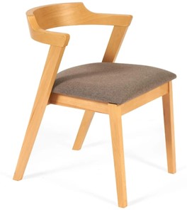 Обеденный стул VERSA (Верса) бук/ткань 54,5x56x74 Натуральный арт.19588 в Коврове