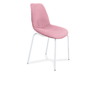 Обеденный стул SHT-ST29-С22 / SHT-S130 HD (розовый зефир/хром лак) во Владимире