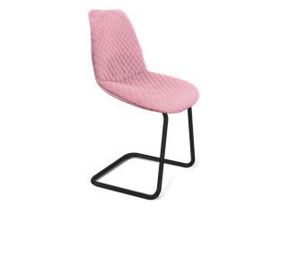 Обеденный стул SHT-ST29-С22 / SHT-S45-1 (розовый зефир/черный муар) в Коврове
