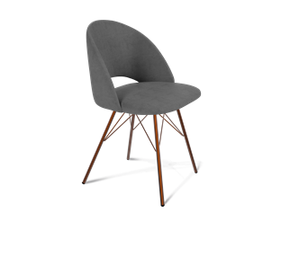 Обеденный стул SHT-ST34 / SHT-S37 (платиново-серый/медный металлик) во Владимире