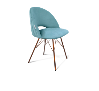 Обеденный стул SHT-ST34-1 / SHT-S37 (голубая пастель/медный металлик) во Владимире
