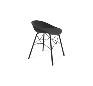 Кухонный стул SHT-ST19/S107 (черный/черный муар) в Коврове