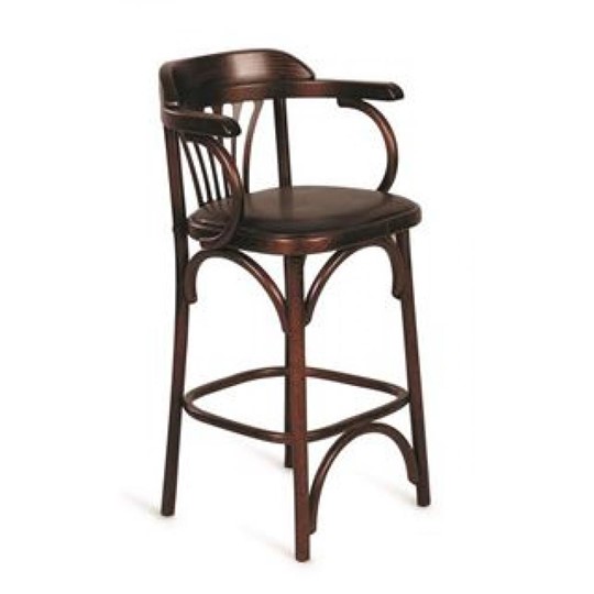 Барный стул 650 твердый (темный тон) в Коврове - изображение 1