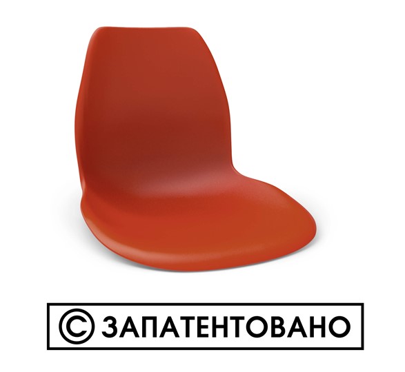Барный стул SHT-ST29/S29 (красный ral 3020/хром лак) во Владимире - изображение 14