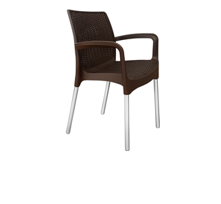 Обеденный стул SHT-ST68/S424 (коричневый/хром лак) в Коврове