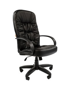 Компьютерное кресло CHAIRMAN 416, экокожа, цвет черный во Владимире