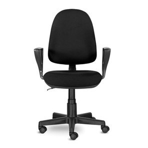 Компьютерное кресло Brabix Prestige Ergo MG-311 (регулируемая эргономичная спинка, ткань, черное) 531872 в Коврове