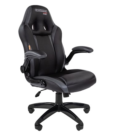 Компьютерное кресло CHAIRMAN GAME 15, цвет черный / серый в Коврове - изображение