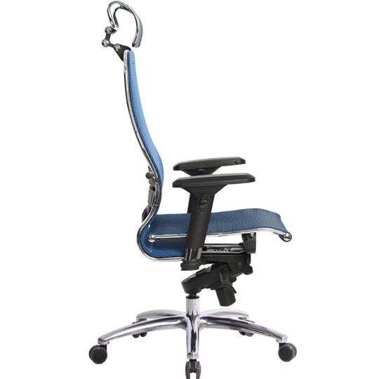Офисное кресло Samurai S-3.04, синий во Владимире - изображение 2