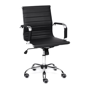 Кресло компьютерное URBAN-LOW кож/зам, черный, арт.14460 в Коврове