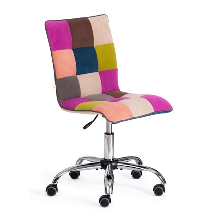 Кресло компьютерное ZERO (спектр) ткань, флок, цветной арт.15370 во Владимире - изображение
