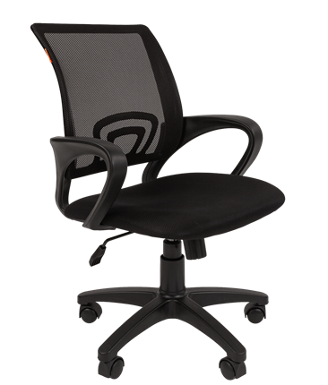 Кресло CHAIRMAN 696 black Сетчатый акрил DW62 черный в Коврове - изображение