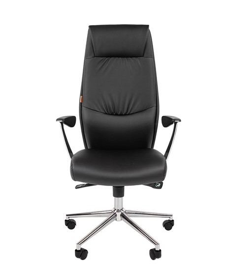 Кресло офисное CHAIRMAN Vista Экокожа премиум черная в Коврове - изображение 5
