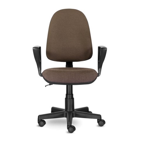 Компьютерное кресло Brabix Prestige Ergo MG-311 (регулируемая эргономичная спинка, ткань, коричневое) 531875 в Коврове - изображение 2