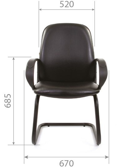 Кресло CHAIRMAN 279V экокожа черная в Коврове - изображение 4
