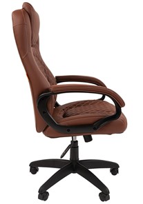 Офисное кресло CHAIRMAN 432, экокожа, цвет коричневый в Коврове - предосмотр 4