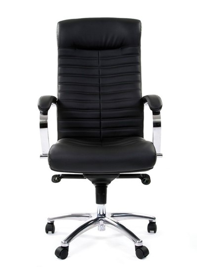 Офисное кресло CHAIRMAN 480 экожа черная в Коврове - изображение 1