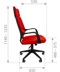 Компьютерное кресло CHAIRMAN 525, серое в Коврове - предосмотр 2