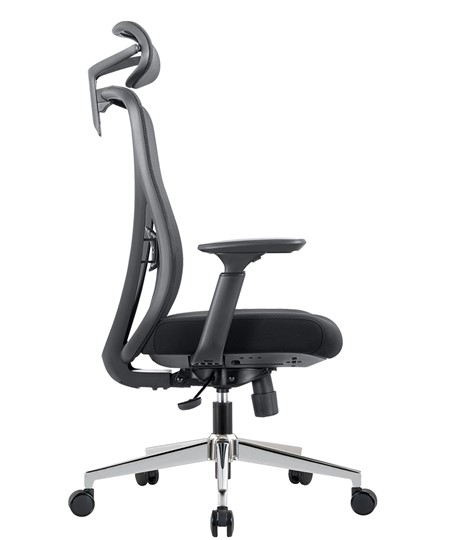 Кресло компьютерное CHAIRMAN 585 Сетчатый акрил черный / Полиэстер черный в Коврове - изображение 2