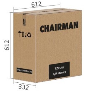 Кресло CHAIRMAN 661 Ткань стандарт 15-21 черная во Владимире - предосмотр 5