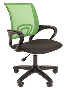 Кресло офисное CHAIRMAN 696 black LT, зеленое во Владимире