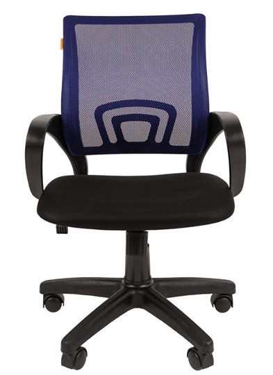 Компьютерное кресло CHAIRMAN 696 black Сетчатый акрил DW61 синий во Владимире - изображение 1