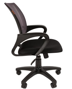 Кресло офисное CHAIRMAN 696 black Сетчатый акрил DW63 темно-серый в Коврове - предосмотр 4