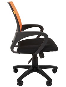 Компьютерное кресло CHAIRMAN 696 black Сетчатый акрил DW66 оранжевый в Коврове - предосмотр 5