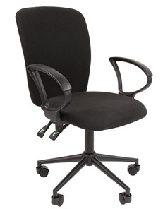 Кресло компьютерное CHAIRMAN 9801 BLACK, черное во Владимире