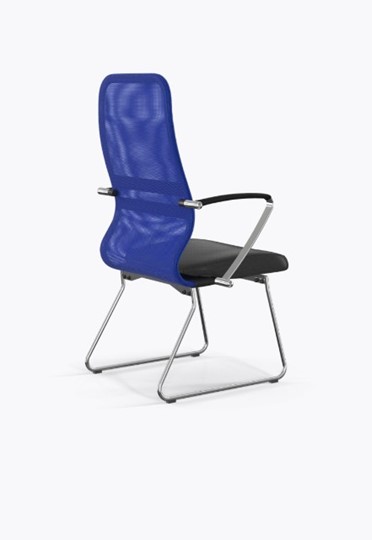 Кресло офисное Ergolife Sit 8 B2-9K - X1+Extra (Синий-Черный) в Коврове - изображение 1