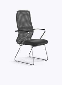Кресло офисное Ergolife Sit 8 B2-9K - X1+Extra (Св.серый-Черный) в Коврове