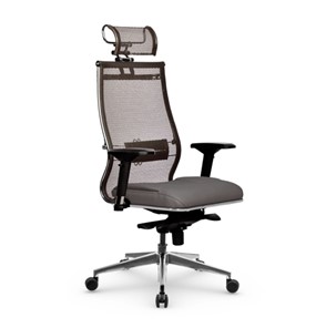 Офисное кресло Samurai SL-3.051 MPES Светло-Коричневый / Серый во Владимире