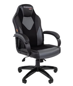 Компьютерное кресло CHAIRMAN GAME 17, цвет черный / серый во Владимире