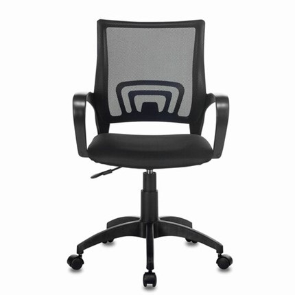 Офисное кресло Brabix Fly MG-396 (с подлокотниками, сетка, черное) 532083 в Коврове - изображение